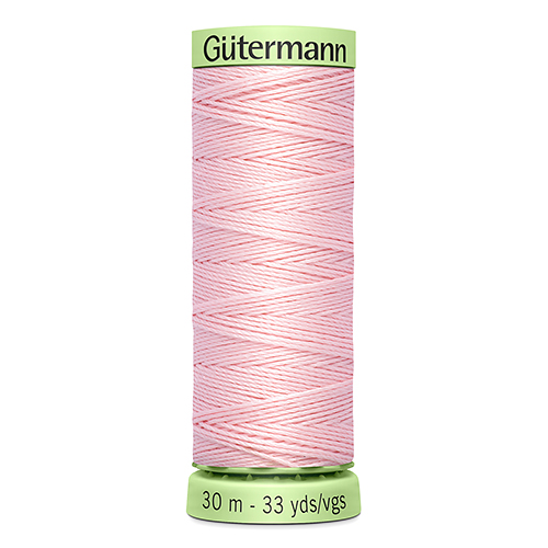 Нить Top Stitch 30/30 м для декоративной отстрочки, 100% полиэстер Gutermann (659, св.розовый)