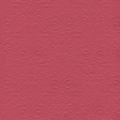 Бумага с рельефным рисунком "Дамасский узор" цвет Красный комплект 3 листа.