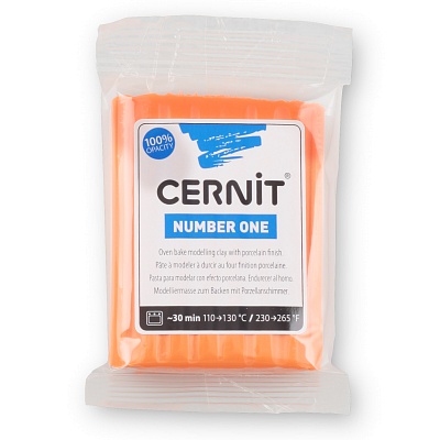 Пластика Cernit №1 56-62гр  (754, коралловый)