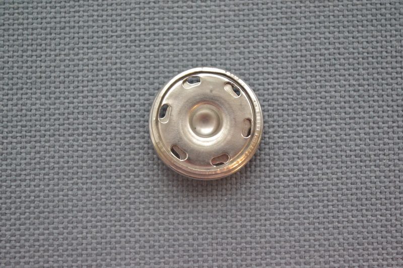 Кнопка пришивная 18мм из 2-х частей (2шт) (3, никель)