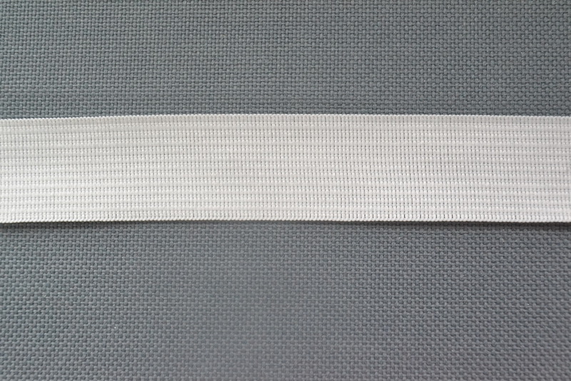 Лента окантовочная 2,2см (белый)