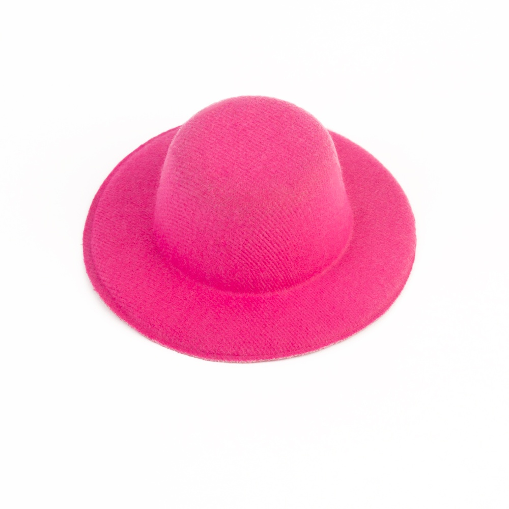 Шляпа круглая (10 см) уп=1шт цв.   32398 (розовый)