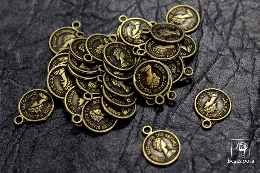 Монетки "Медальон" (уп=2шт)  (3, маленькие)