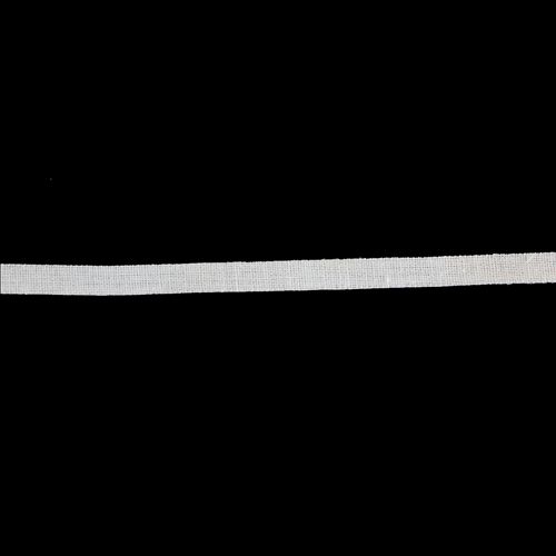 Лента клеевая тканая для кожи и меха 0,5см (18,28м) (1, белый)