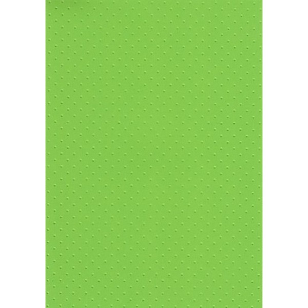 Бумага с рельефным рисунком "Точки" комплект 3 листа. (13, яр.зеленый)