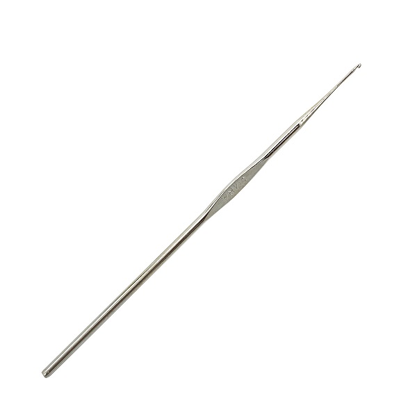 Крючок IMRA для тонкой пряжи без ручки, сталь, с направляющей площадью 0,75мм Prym