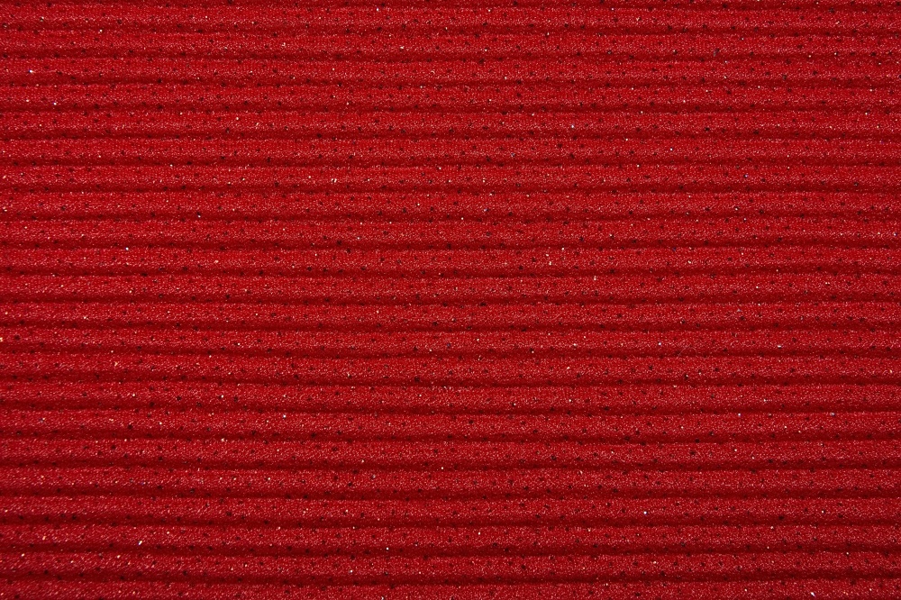 Ткань декоративная блестки  (5, красный)