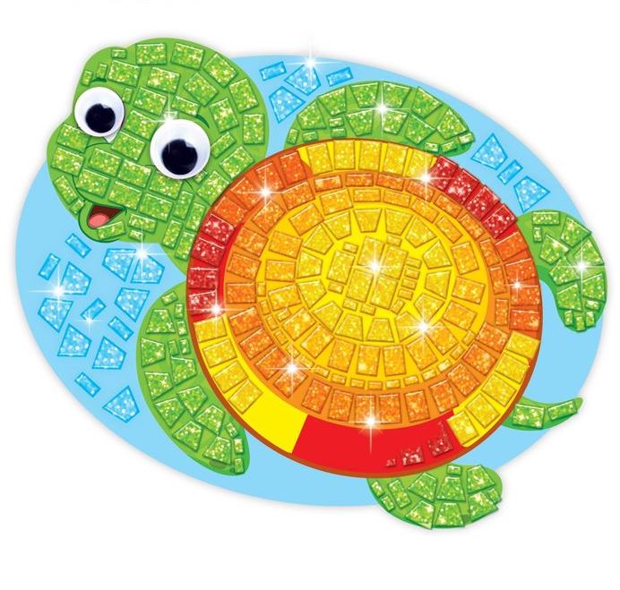 Мозаика стикерная форменная "Черепаха"