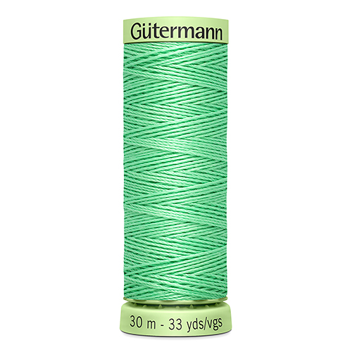 Нить Top Stitch 30/30 м для декоративной отстрочки, 100% полиэстер Gutermann (205, св.зеленый)