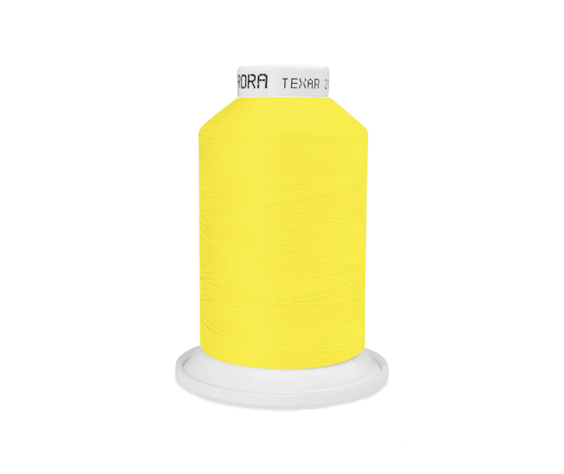 Нить текстурированная Texar № 200E 1500м Aurora 100% полиэстер. (5222(960), желтый)