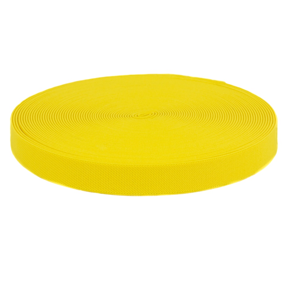 Резина декоративная 2,5 см №5351 (110, желтый)