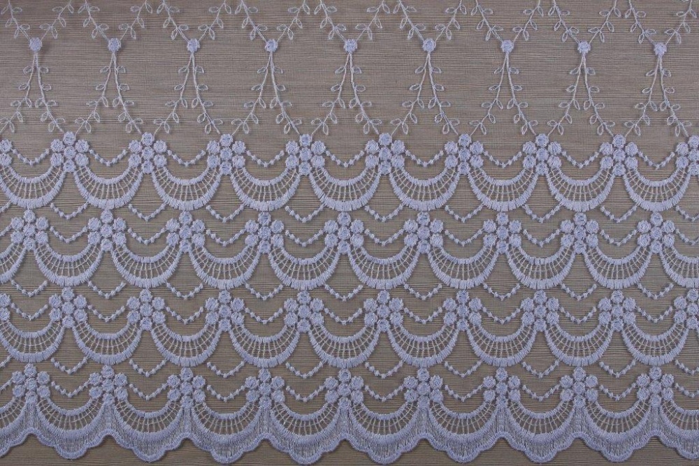 Ткань портьерная 1201 BRODELI RUYA  ш280см (3, beyaz)