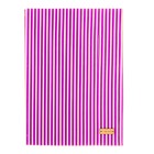 Ткань на клеевой основе "Фиолетовые полоски" 21*30см