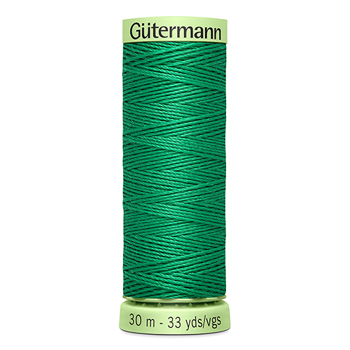 Нить Top Stitch 30/30 м для декоративной отстрочки, 100% полиэстер Gutermann (239, зеленый)