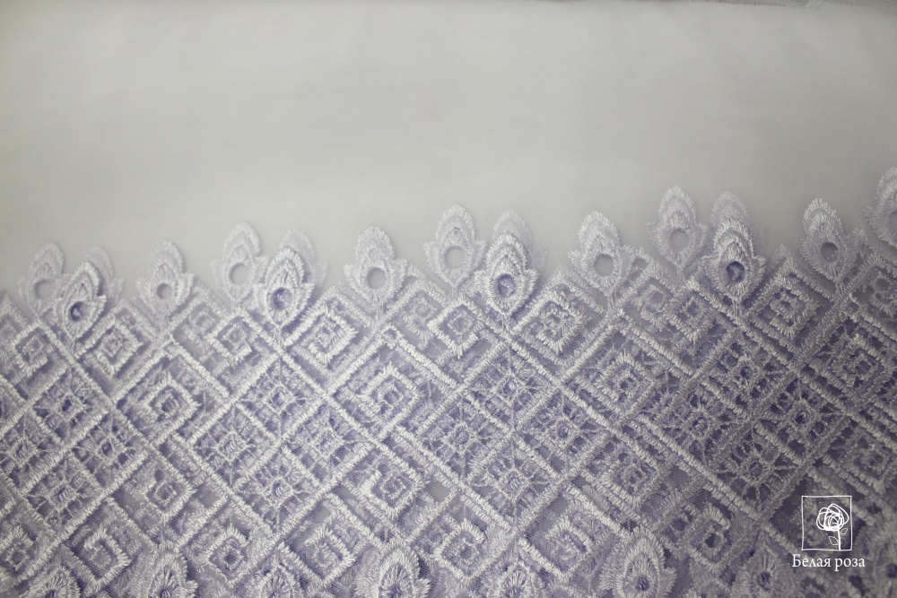 Портьерная ткань сетка 171410 (1, белый)