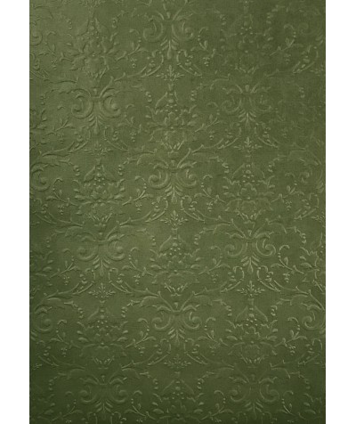 Бумага с рельефным рисунком "Дамаск премиум" цвет Argilla