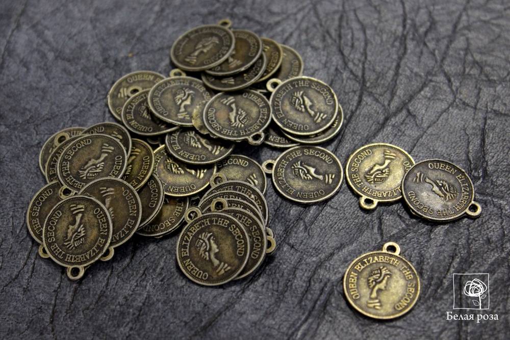Монетки "Медальон" (уп=2шт)  (2, средние)