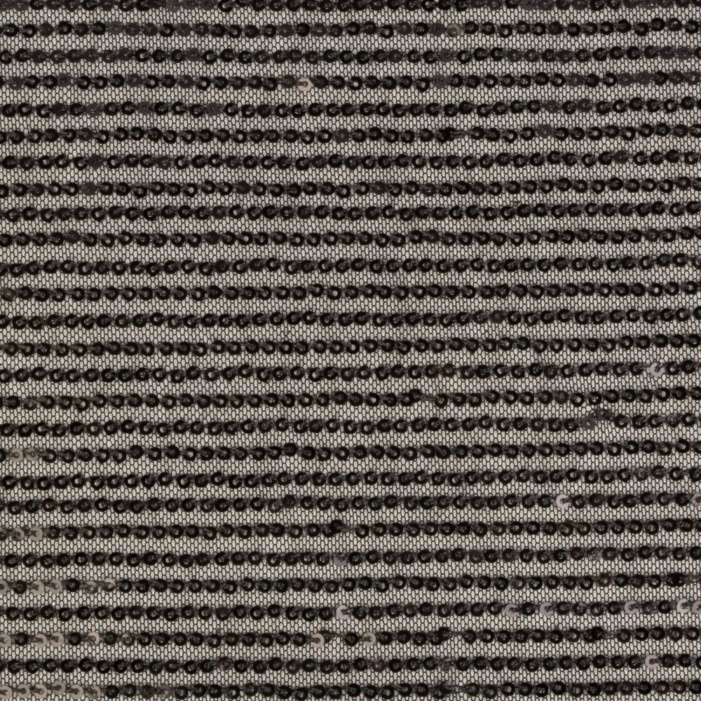 Сетка с мелкими пайетками 43759 (2, черный)