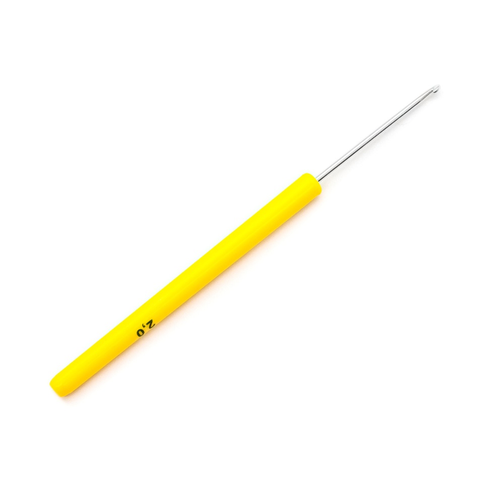 Крючки для вязания с пласт.ручкой   (2,0мм)