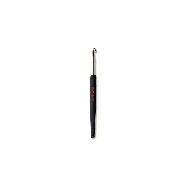 Крючок SOFT вязальный с мягкой ручкой, алюминий 6,0 * 14 Prym