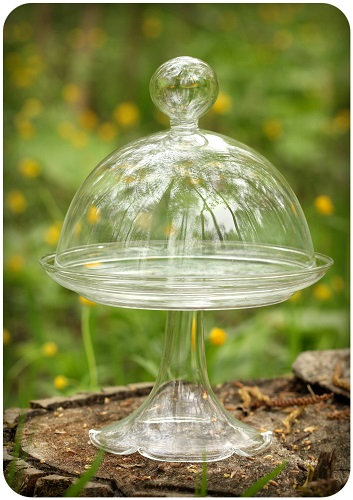 Пироженица с куполом, шарик, стекло d15см