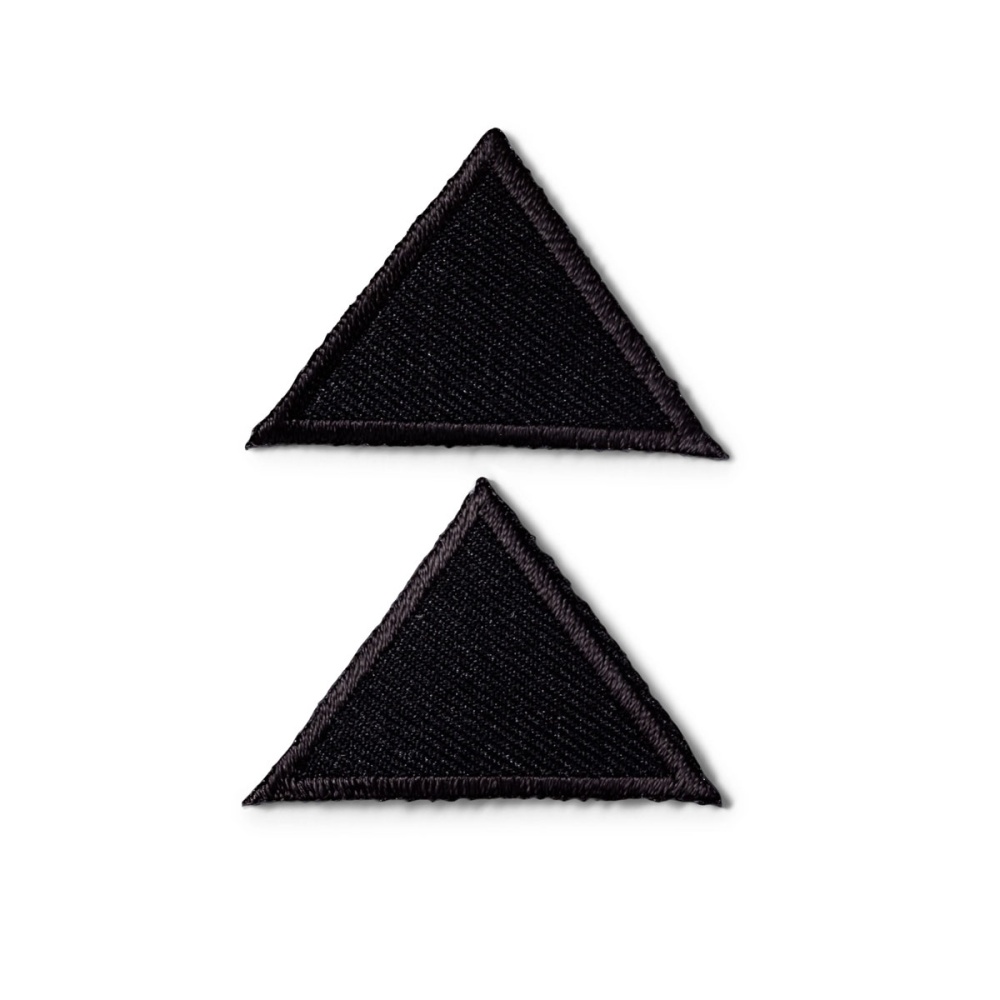 Аппликация Треугольник, черный цв, Prym