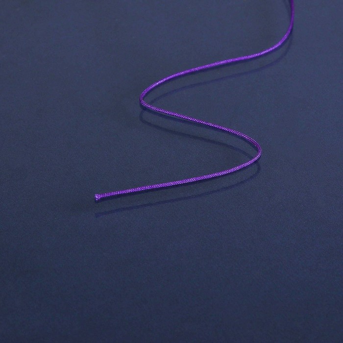 Шнур "ШАМБАЛА"d = 1 мм,  (фиолетовый)