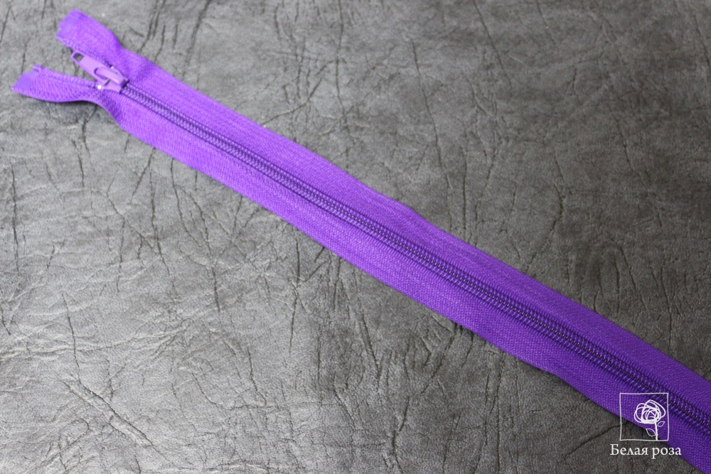 Молния спираль №5 50 см (170, фиолетовый)
