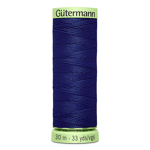 Нить Top Stitch 30/30 м для декоративной отстрочки, 100% полиэстер Gutermann (309, темно-фиолетовый)