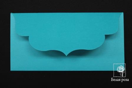 Основа для подарочного конверта №3 комлпект 3шт (006, яр.голубой)