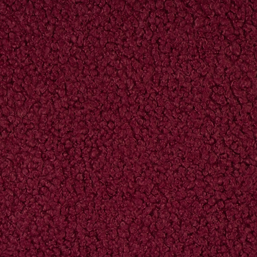 Мех однотонный барашек 43935 (6, бордовый)