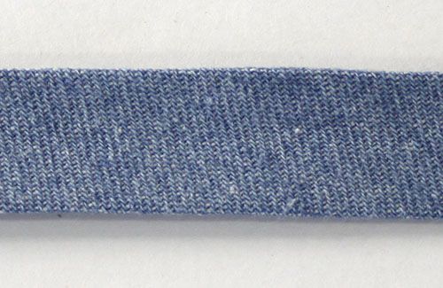 Косая бейка джинсовая 15мм 100м (А01-2, св.голубой)