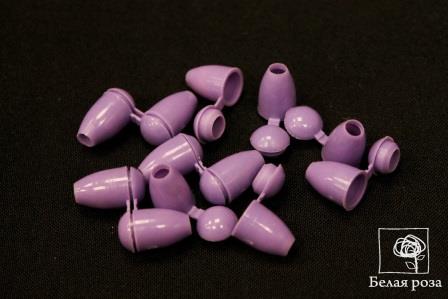 Наконечник пластмассовый (2шт) (6, фиолетовый)