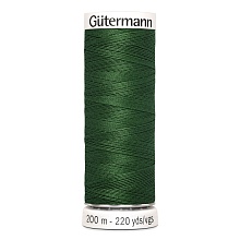 Нить Sew-All 100/200 м для всех материалов, 100% полиэстер Gutermann (639, болото)