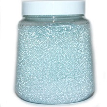 Наполнитель-гранулят стеклянный 1,0 мм. микро, в баночке , 500гр.+-15гр.