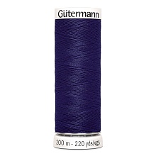 Нить Sew-All 100/200 м для всех материалов, 100% полиэстер Gutermann (66, темно-сирене...