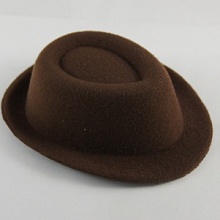 Шляпа мужская (10х11 см) 1штцв. коричневый 32399