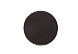 Термоаппликация Круг  (1, черный)