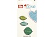 Эмблемы Handmade Prym Love, металл/пластик, зеленый, упак./3 шт., Prym