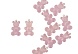 Бусы мишки (уп=2шт)   (розовый)