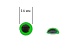 Глазки кл. 14мм (фикс. при помощи клея)  цветные ( уп.6шт) (зеленый)