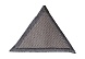 Термоаппликация Треугольник, серый цв., Prym