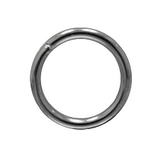 Кольцо разъемное 10*1,5мм 816-002 (уп=20шт)    (никель)