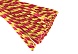 Проволока синельная, спираль двухцв., 6*300мм (20шт) (28412, желтый/красный)