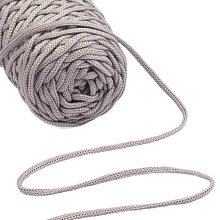 Шнур полиэф. для вязания и макраме  3 мм (сталь)