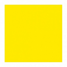 Открытка 16Х16 двойная ярко-желтая матовая