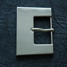 Пряжка металл №1028   (1, серебро)