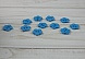 Пуговица DE 61 24L 15мм  (4, голубой)