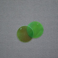 Пайетки 2 см перламутр (20гр)   (4, зеленый)