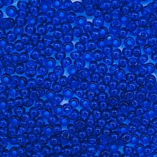 Бисер Preciosa 10/0 ~5гр  (60300, синий прозрачный)
